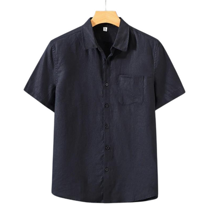 Cannes - Chemise en lin (manches courtes)