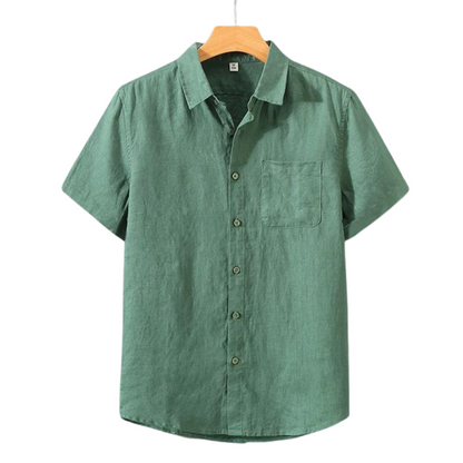 Cannes - Chemise en lin (manches courtes)