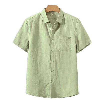 Cannes - Chemise en lin (manches courtes)