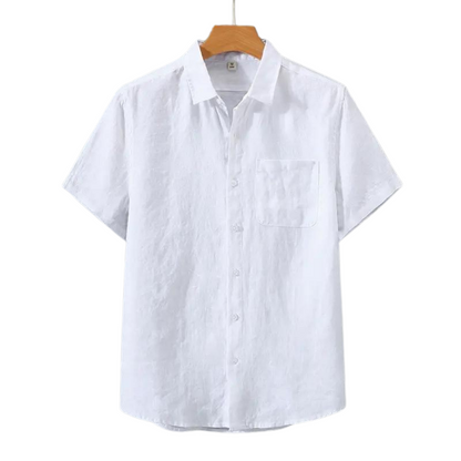 Cannes - Chemise en lin (manches courtes)
