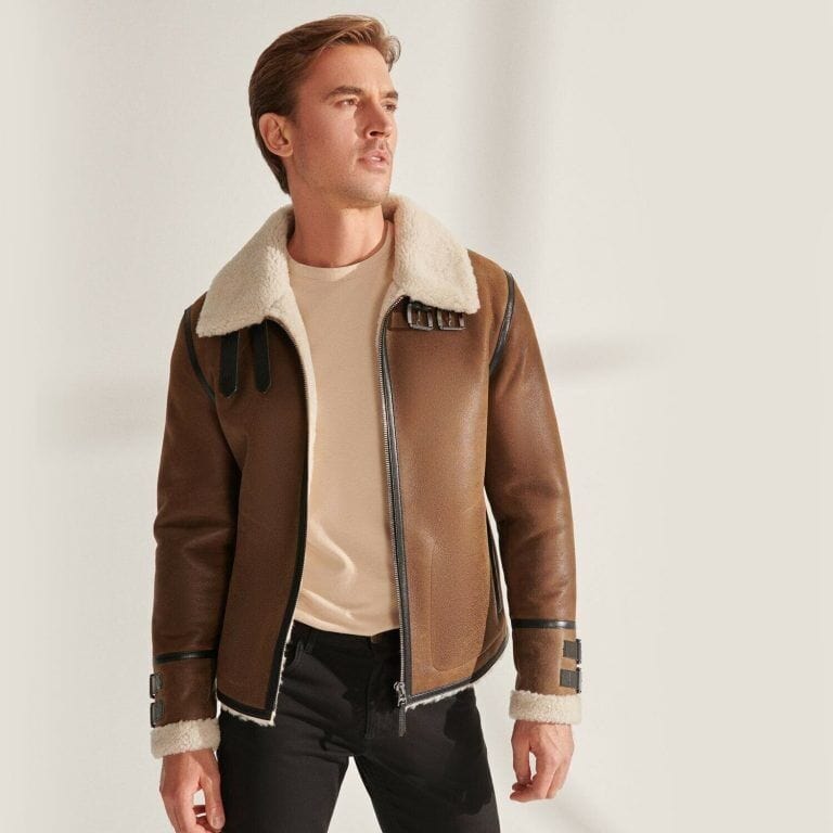 Mont Blanc - Le bomber en peau de mouton