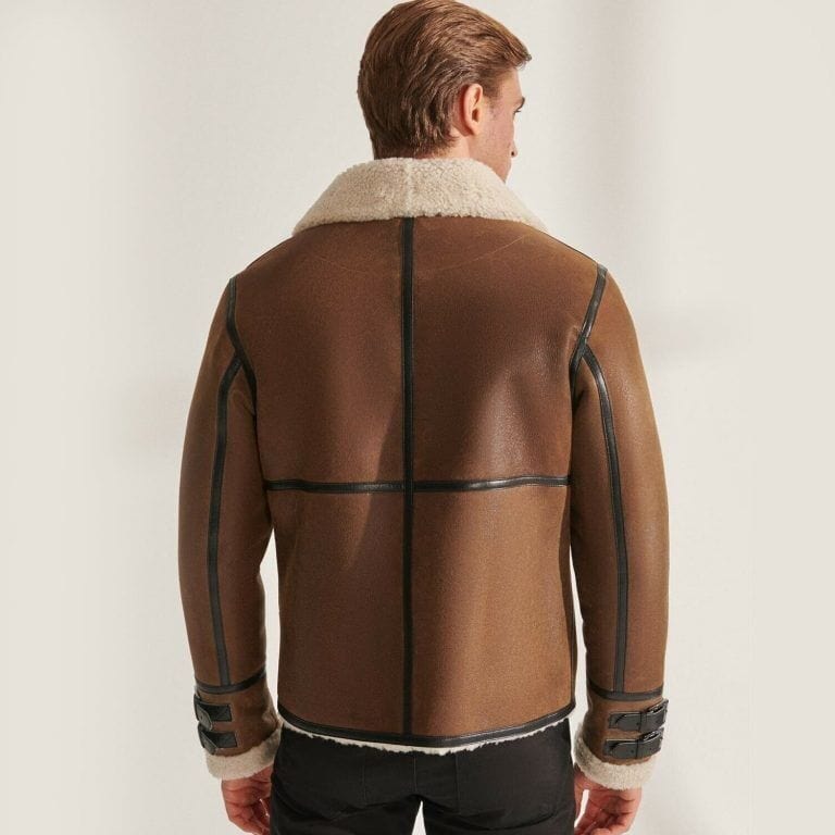 Mont Blanc - Le bomber en peau de mouton