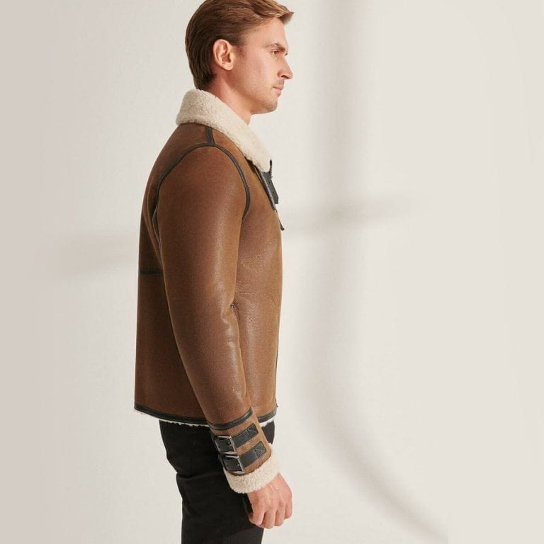 Mont Blanc - Le bomber en peau de mouton