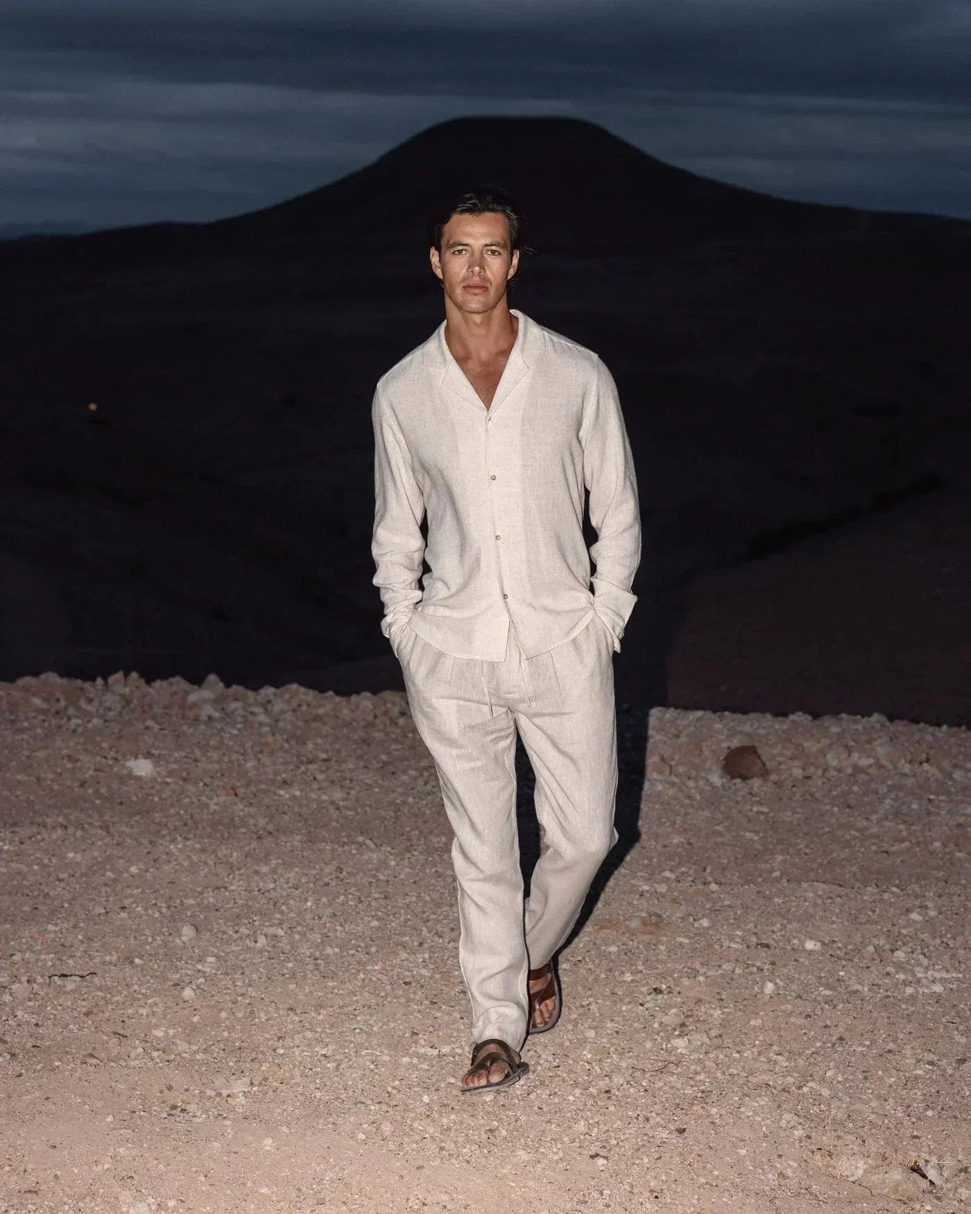 Lá Signature - Ensemble en lin (chemise + pantalon)