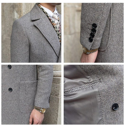 Couture - Manteau rayé