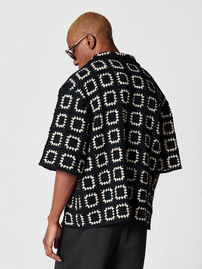 - Chemise tricotée