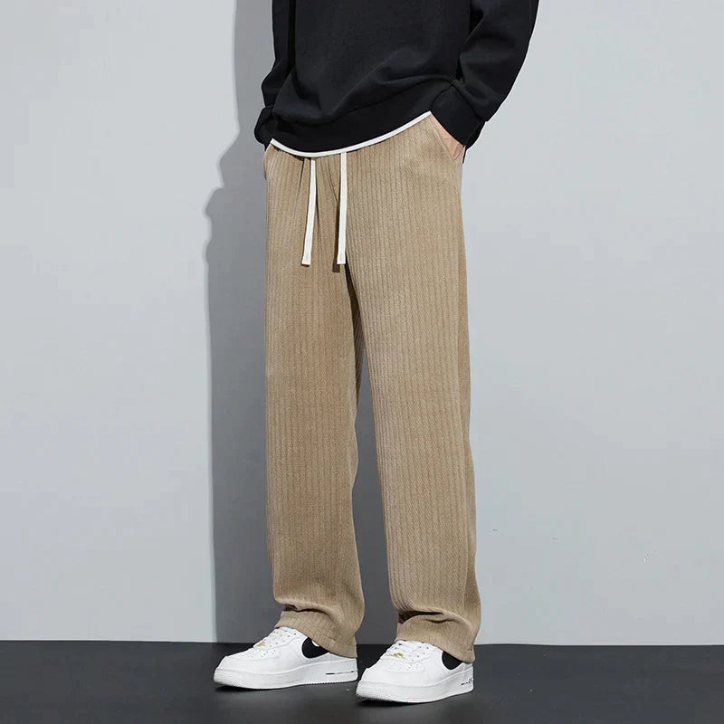 Pantalon en velours romain