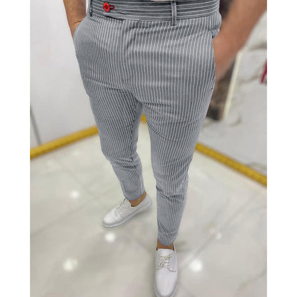 - Pantalon décontracté coupe slim