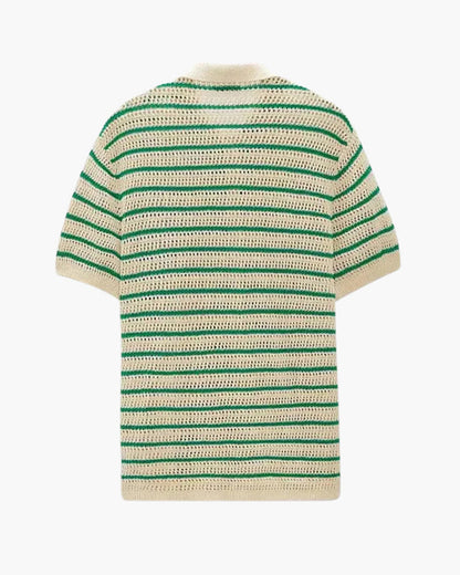 Marbella – Chemise boutonnée en tricot