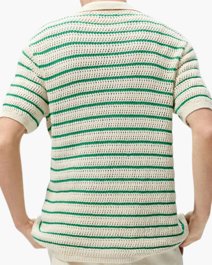 Marbella – Chemise boutonnée en tricot